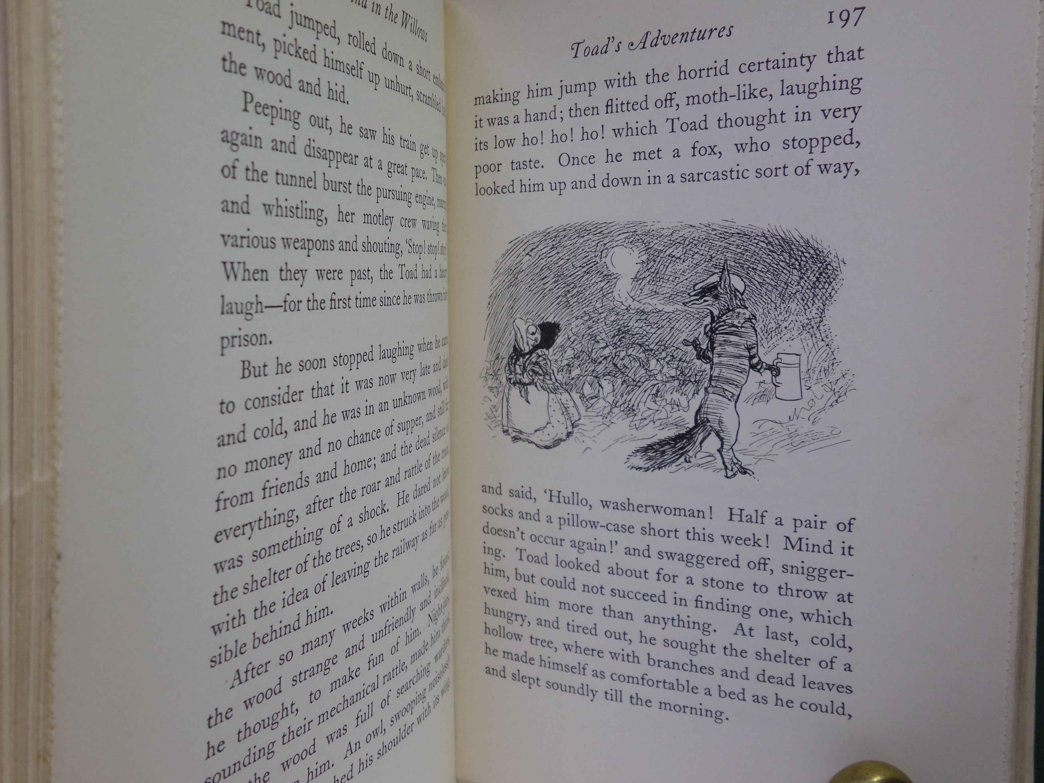 THE WIND IN THE WILLOWS BY KENNETH GRAHAME 1931 FIRST SHEPARD EDITION