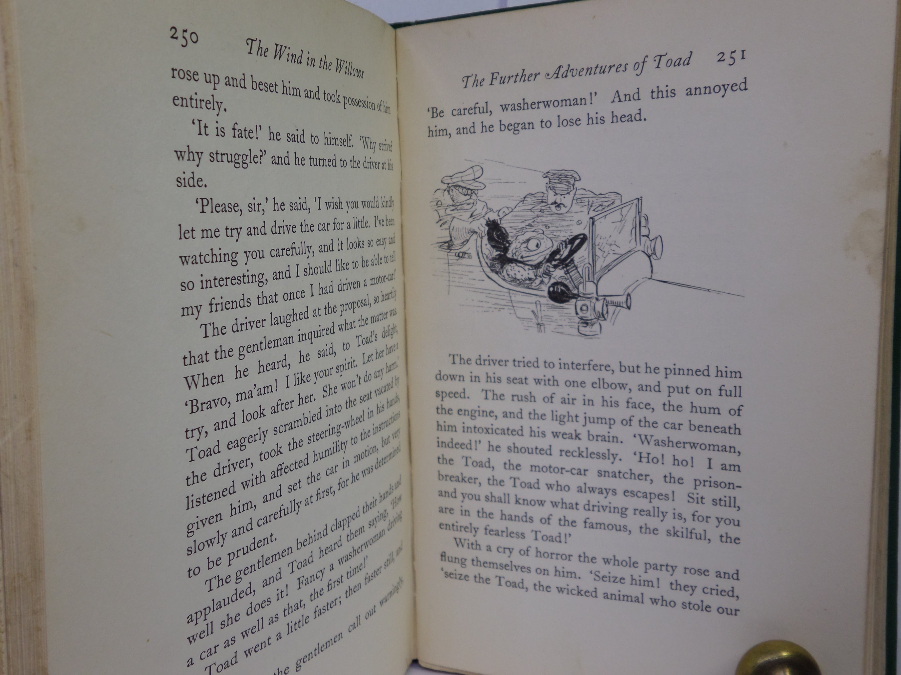 THE WIND IN THE WILLOWS BY KENNETH GRAHAME 1931 FIRST SHEPARD EDITION