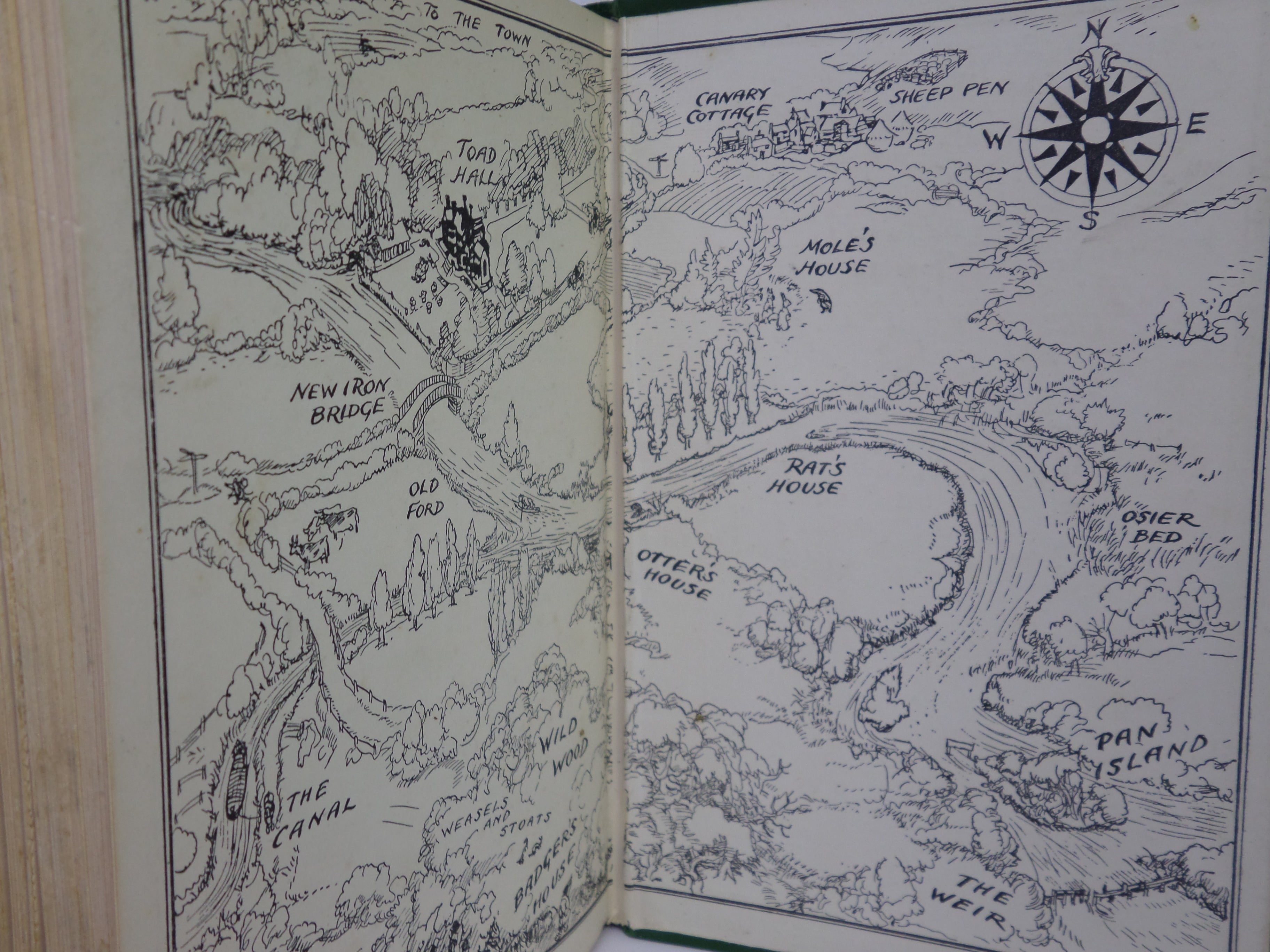 THE WIND IN THE WILLOWS BY KENNETH GRAHAME 1931 FIRST SHEPARD EDITION