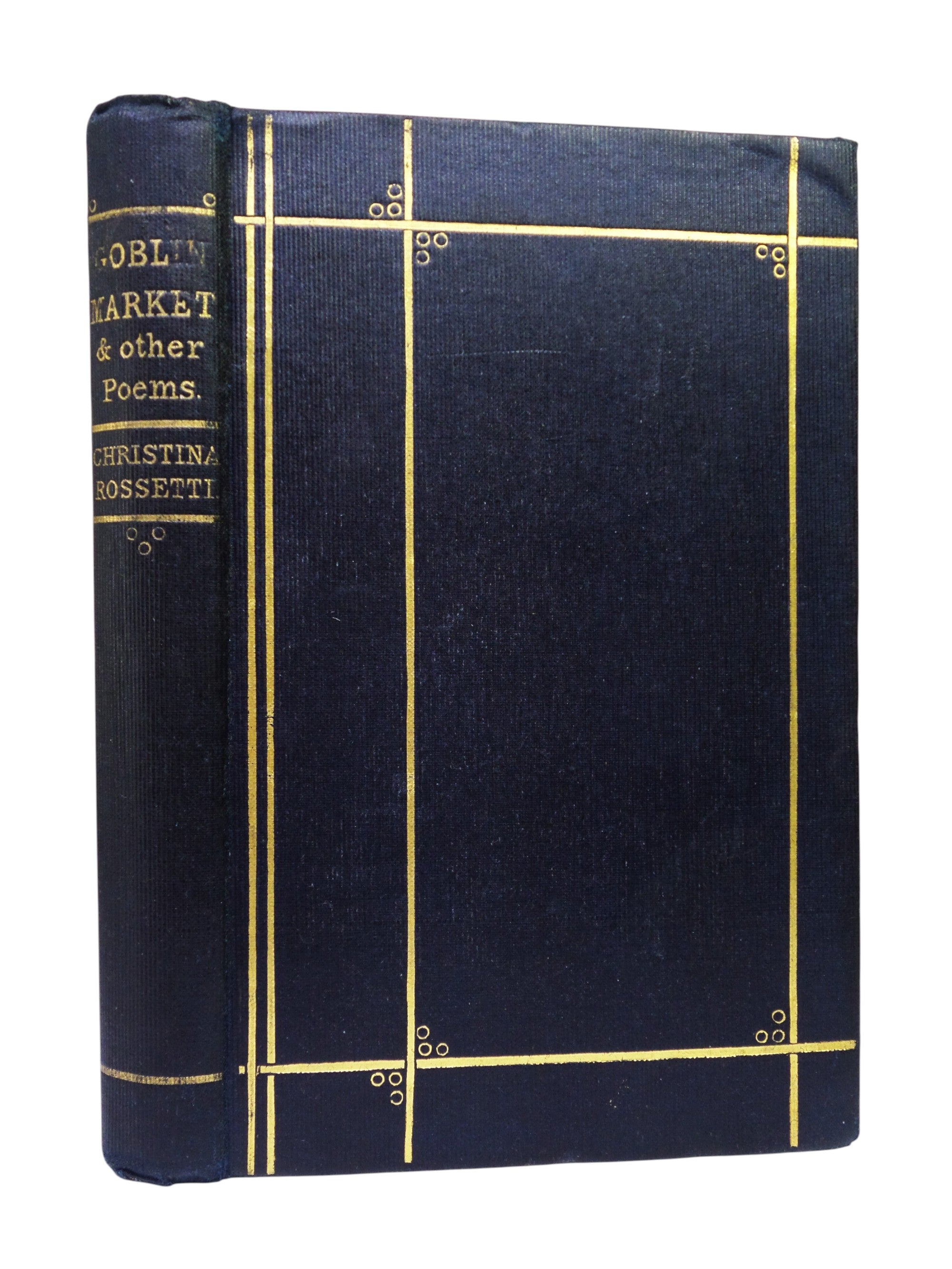 GOBLIN MARKET BY CHRISTINA ROSSETTI 1862 FIRST EDITION