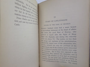 ROMANTIC STORIES OF OUR SCOTTISH TOWNS 1894 W. H. DAVENPORT ADAMS, LEATHER BOUND