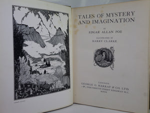 TALES OF MYSTERY AND IMAGINATION 1919 EDGAR ALLAN POE HARRY CLARKE ILLUSTRATIONS