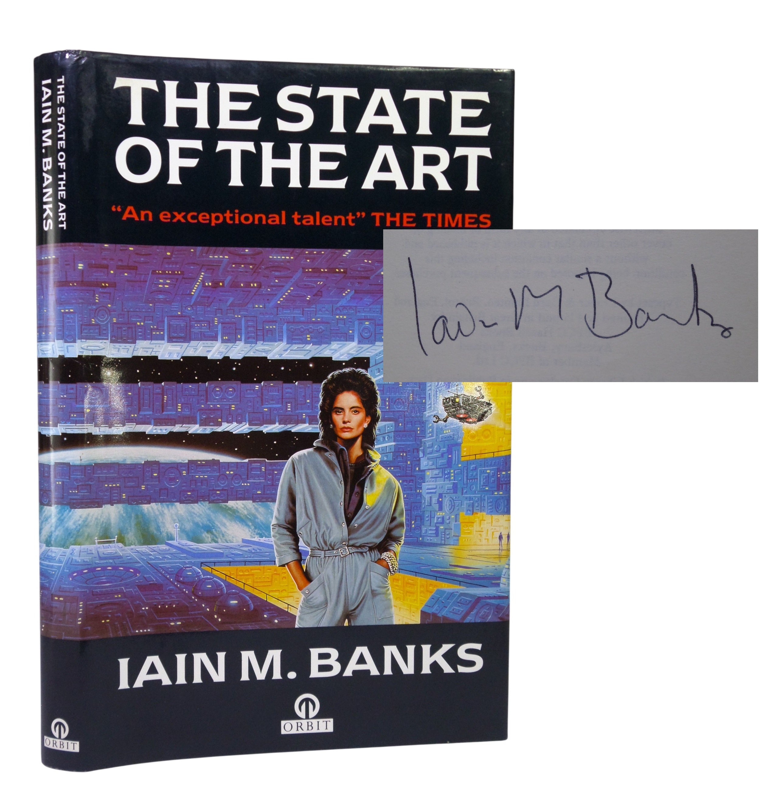 THE STATE OF THE ART BY IAIN M. BANKS 1991 SIGNED FIRST EDITION