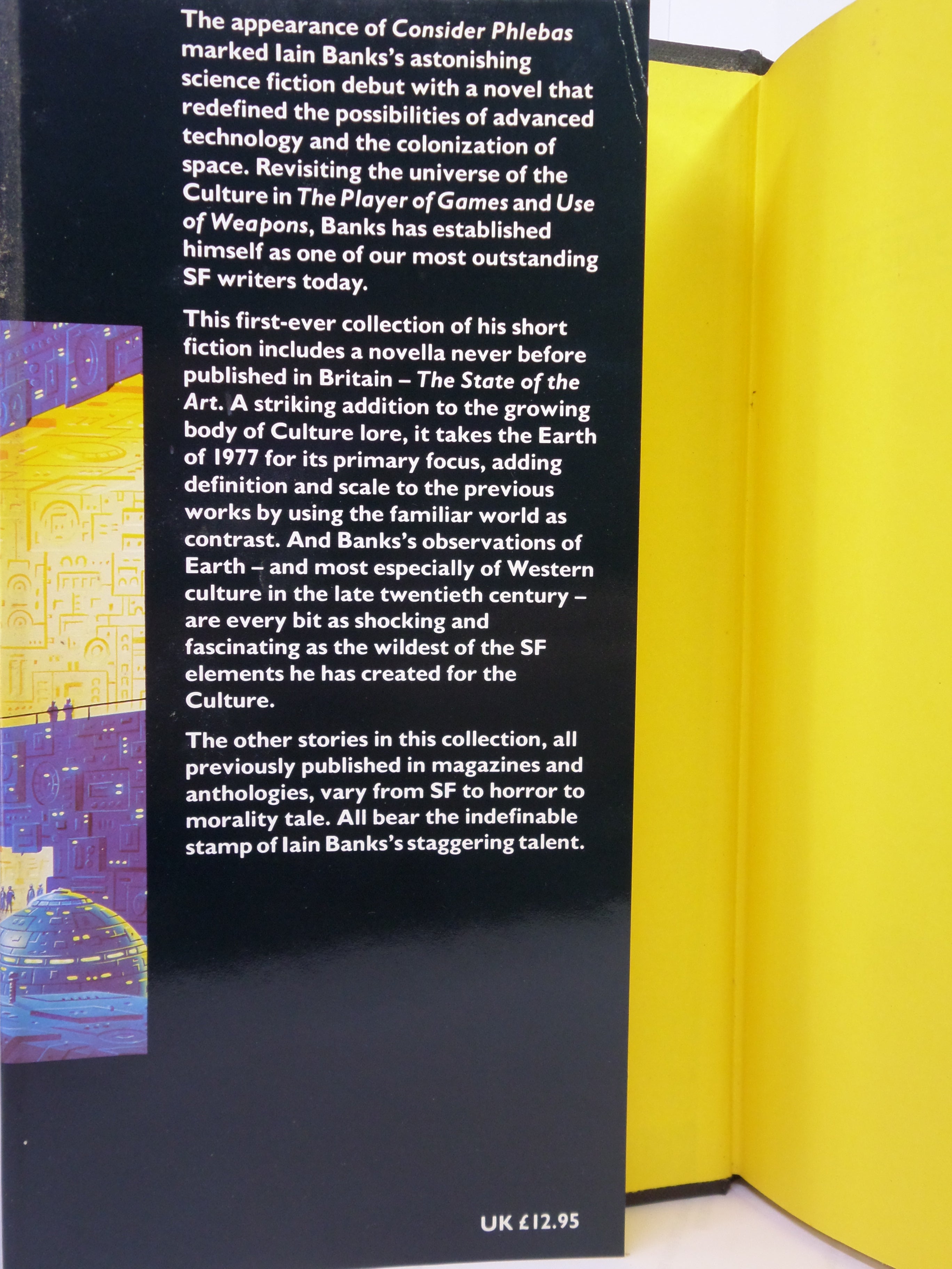 THE STATE OF THE ART BY IAIN M. BANKS 1991 SIGNED FIRST EDITION