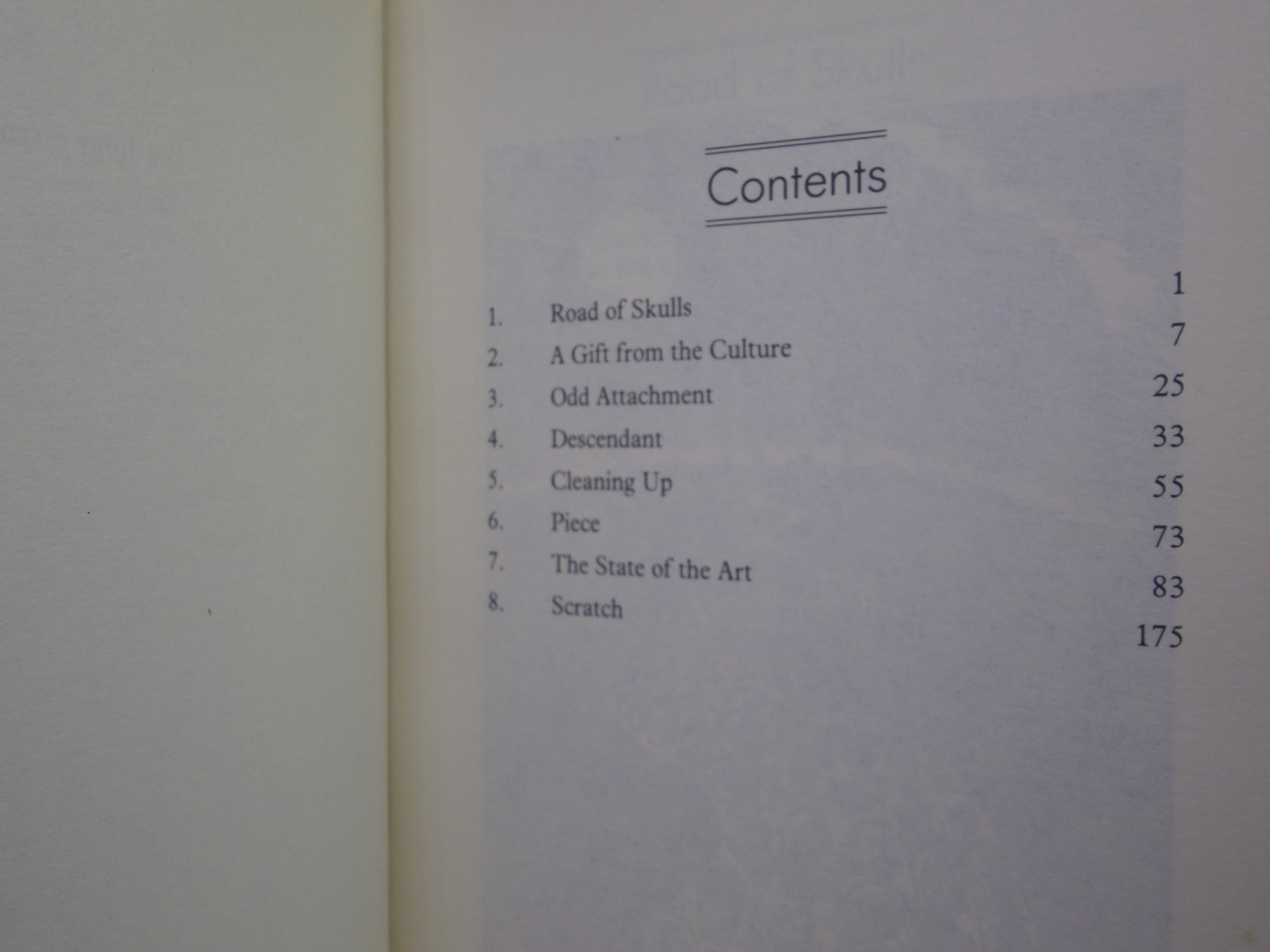 THE STATE OF THE ART BY IAIN M. BANKS 1991 SIGNED FIRST EDITION