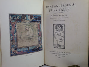 HANS CHRISTIAN ANDERSEN'S FAIRY TALES 1911 ILLUSTRATED BY CECILE WALTON