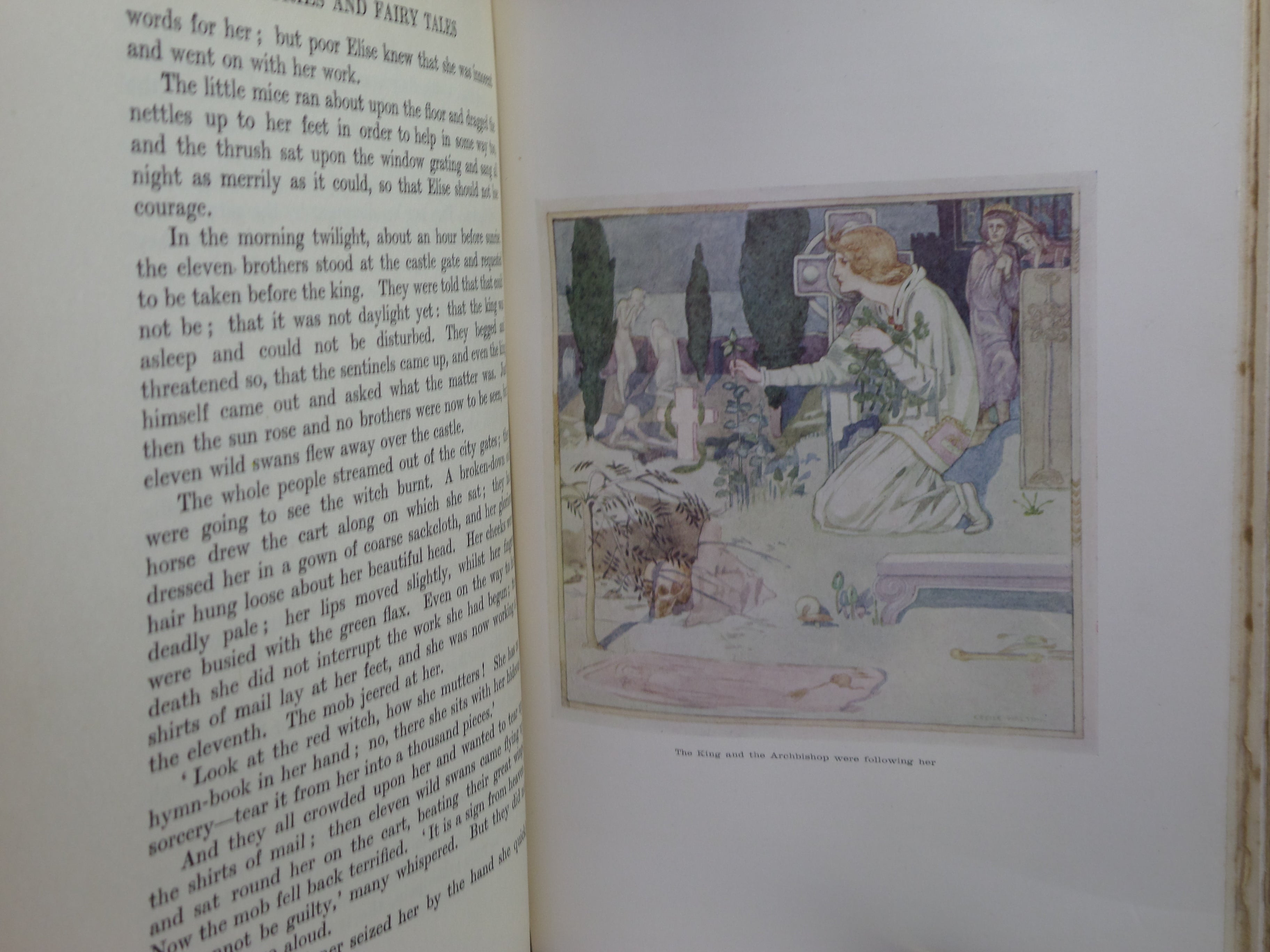 HANS CHRISTIAN ANDERSEN'S FAIRY TALES 1911 ILLUSTRATED BY CECILE WALTON