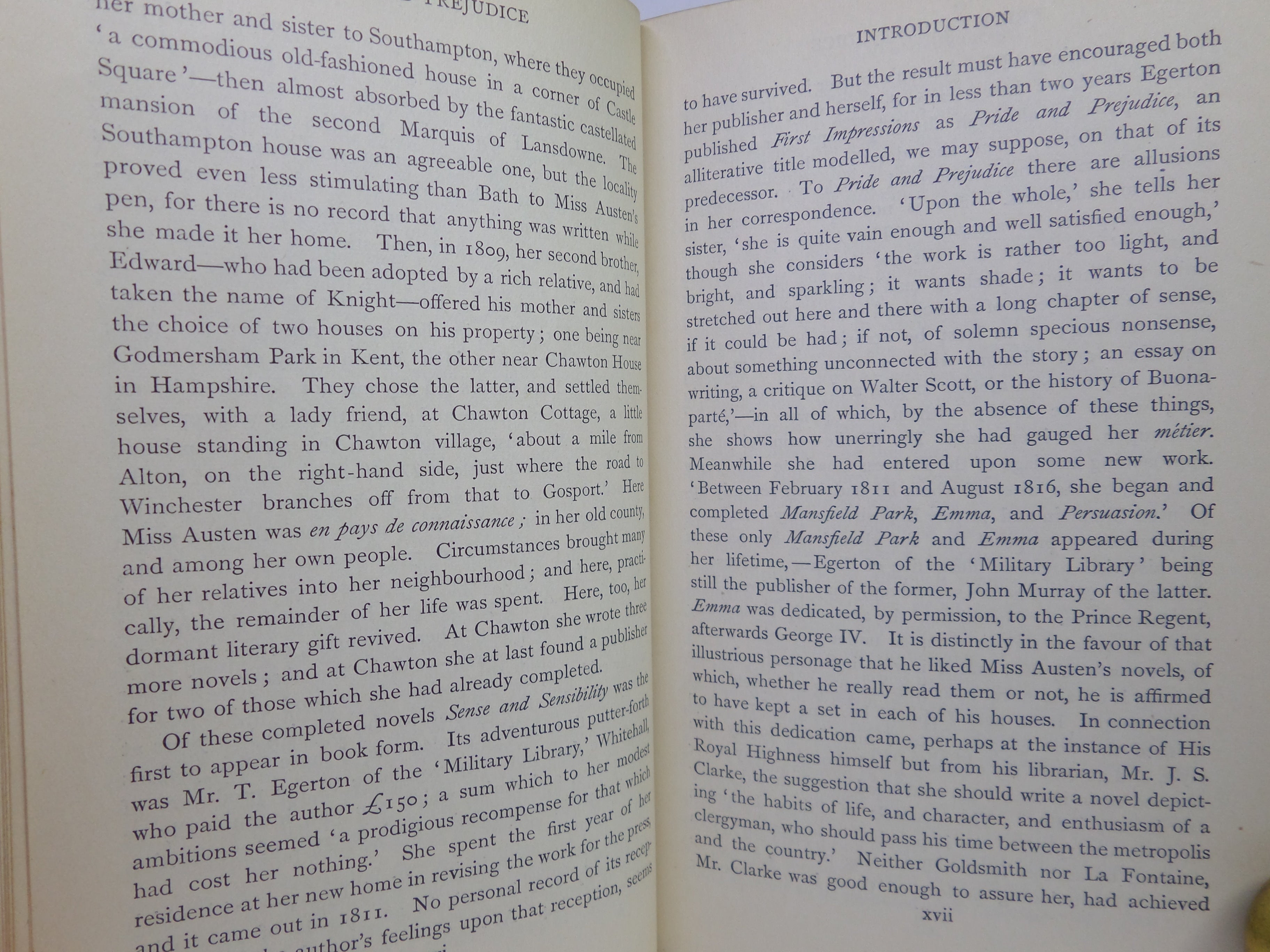 PRIDE AND PREJUDICE BY JANE AUSTEN 1922 ILLUSTRATED BY CHARLES E. BROCK