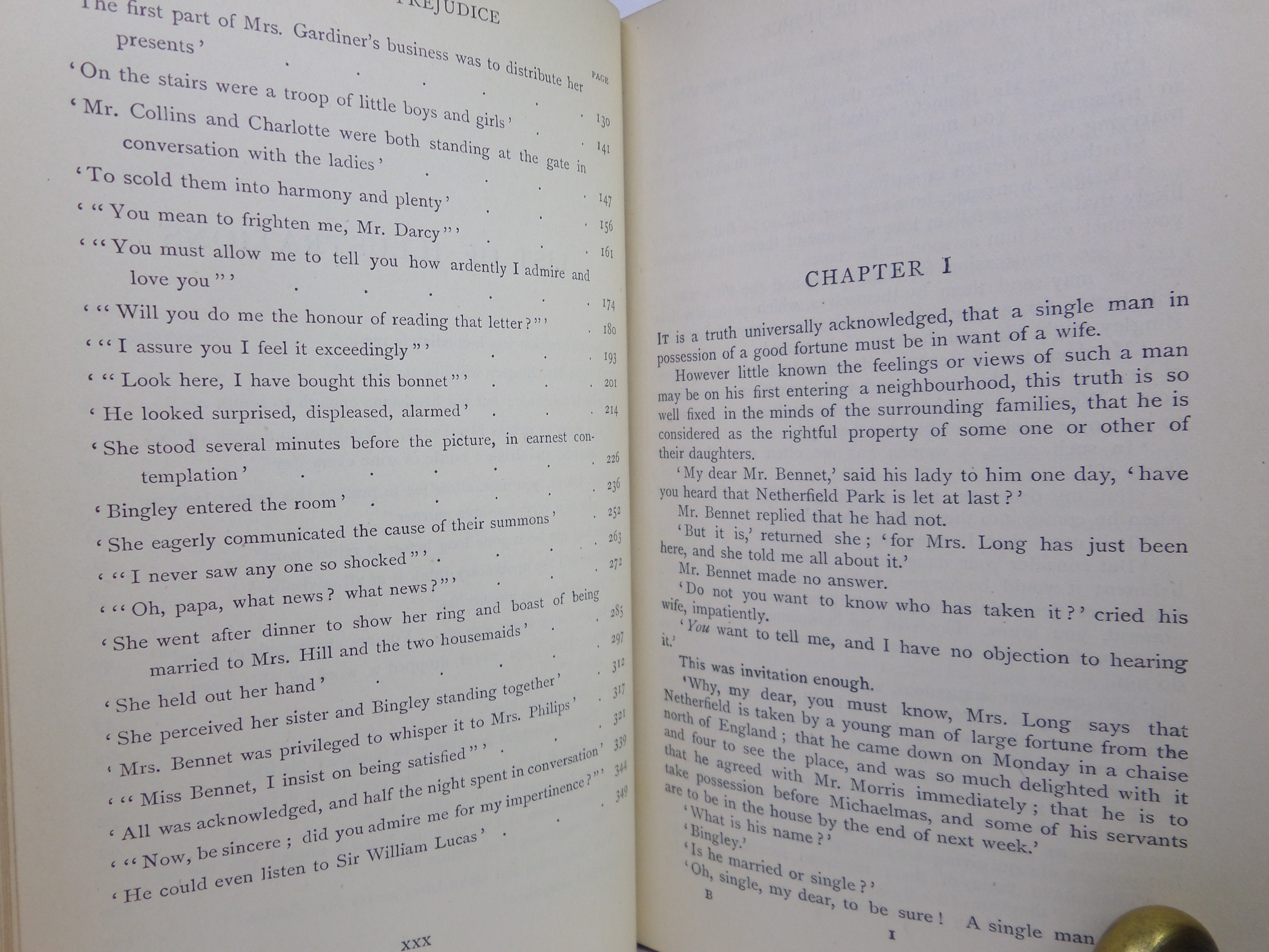 PRIDE AND PREJUDICE BY JANE AUSTEN 1922 ILLUSTRATED BY CHARLES E. BROCK
