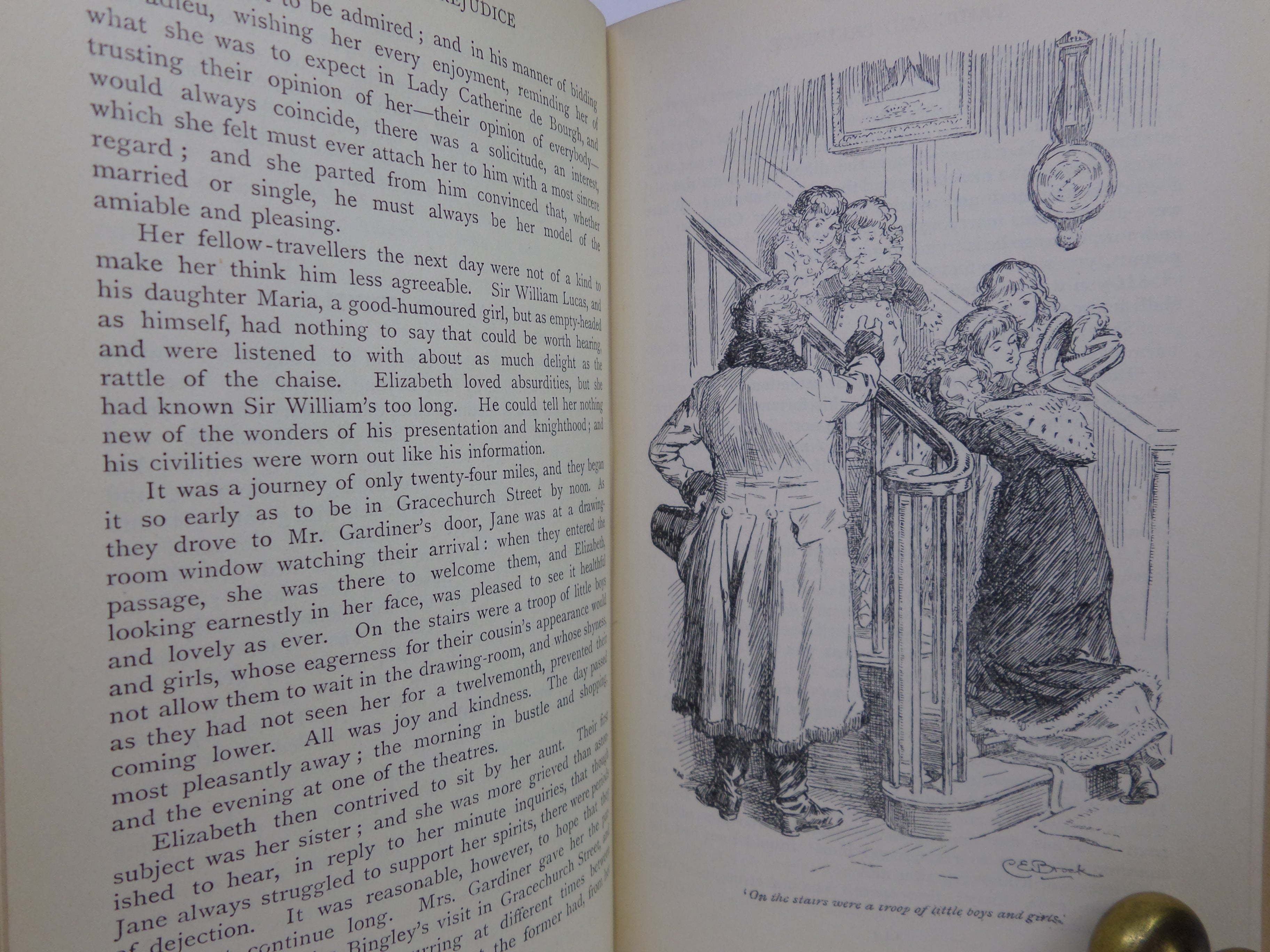 PRIDE AND PREJUDICE BY JANE AUSTEN 1922 ILLUSTRATED BY CHARLES E. BROCK