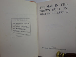 THE MAN IN THE BROWN SUIT BY AGATHA CHRISTIE 1928