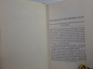 THE MAN IN THE BROWN SUIT BY AGATHA CHRISTIE 1928