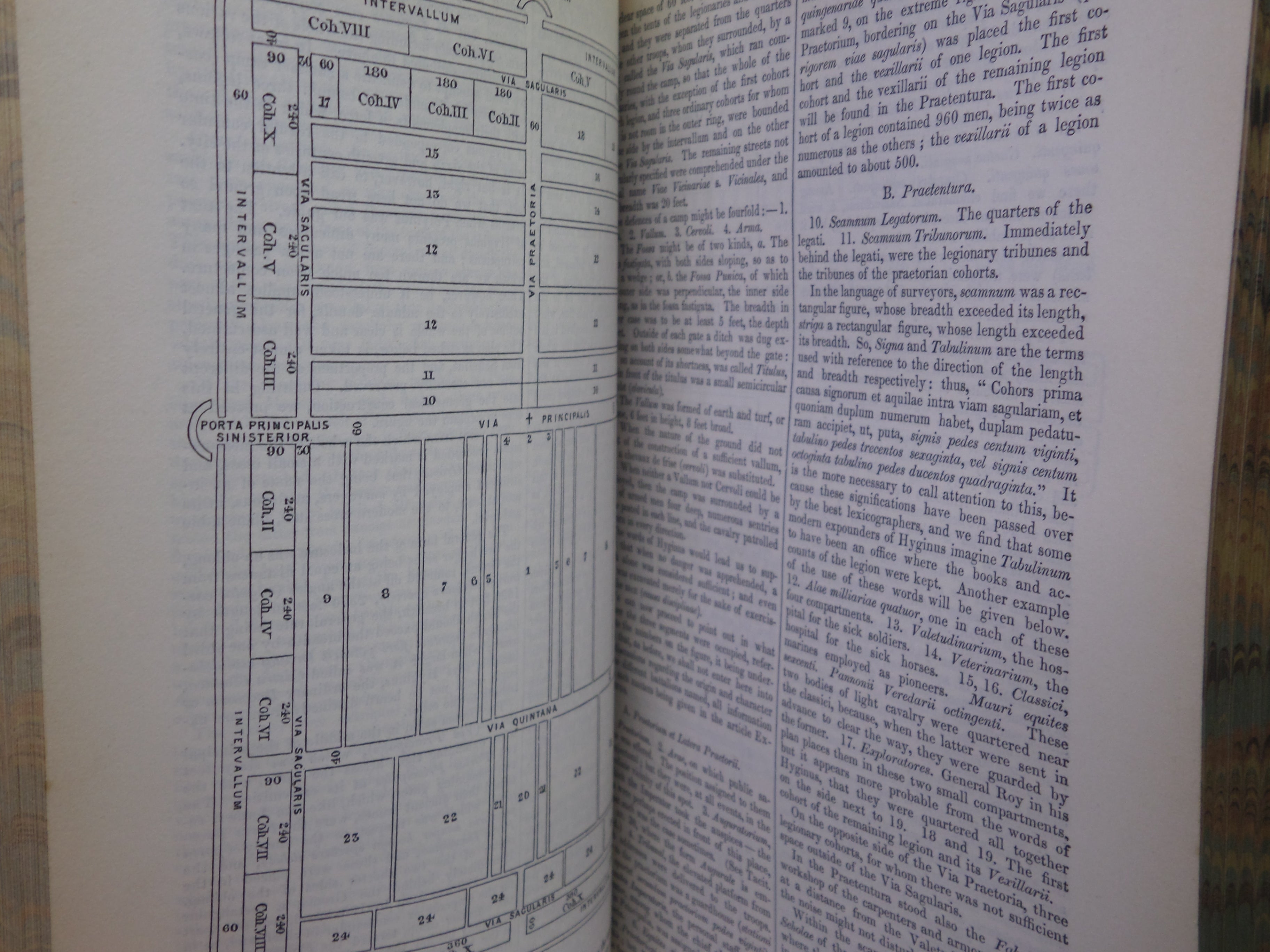 DICTIONARY OF GREEK AND ROMAN ANTIQUITIES BY WILLIAM SMITH 1859 LEATHER BINDING