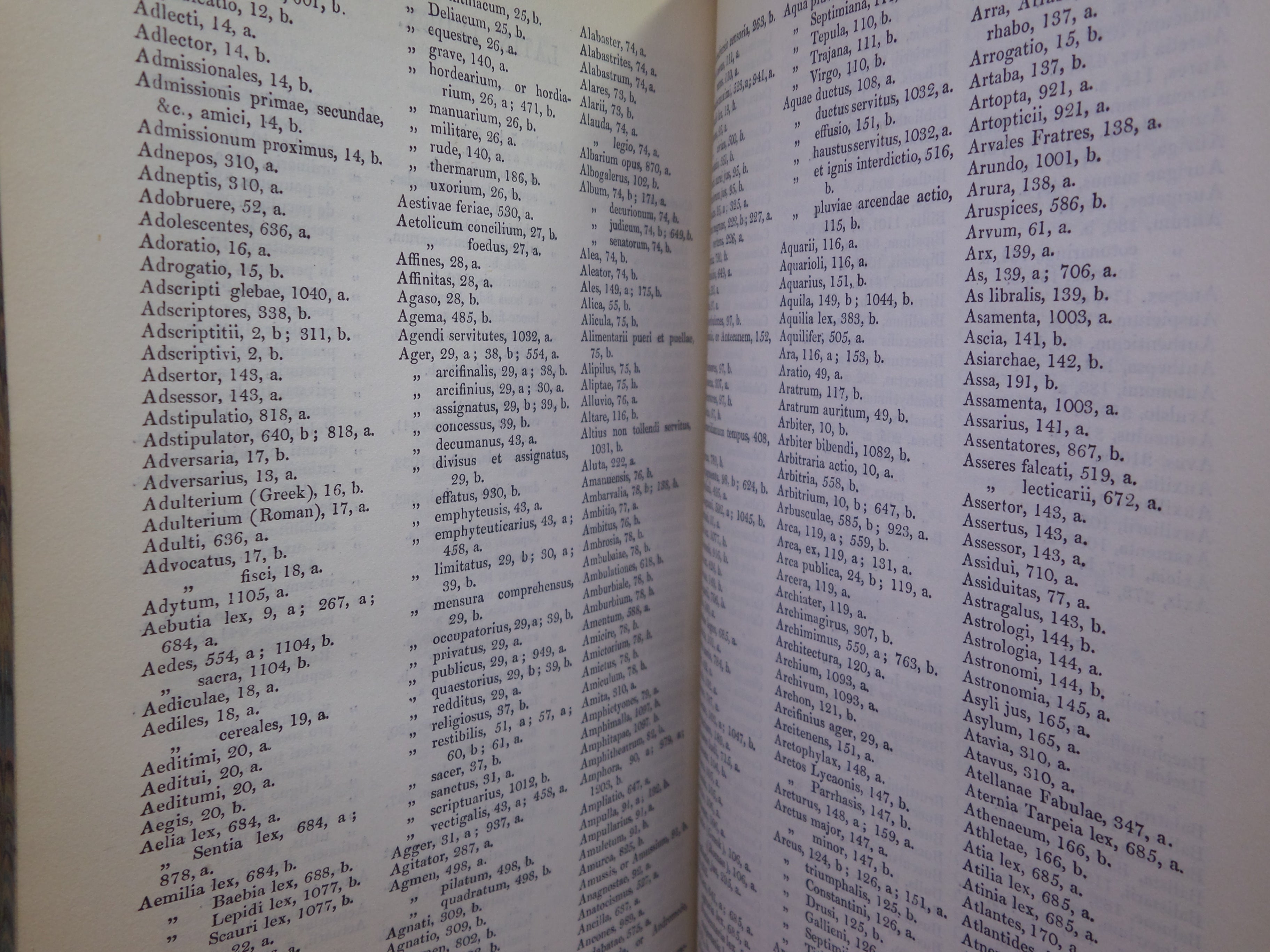 DICTIONARY OF GREEK AND ROMAN ANTIQUITIES BY WILLIAM SMITH 1859 LEATHER BINDING