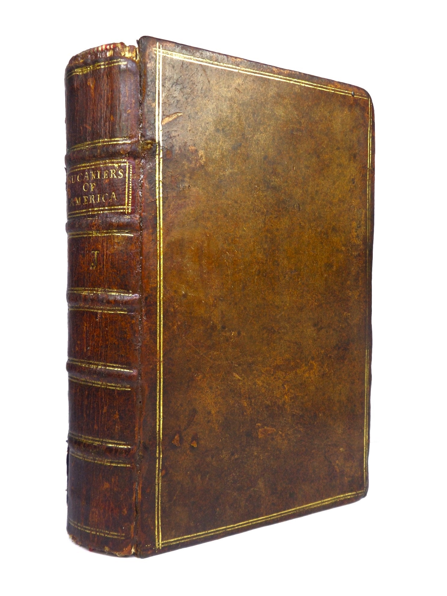 THE HISTORY OF THE BUCANIERS OF AMERICA 1741 ALEXANDRE EXQUEMELIN FOURTH EDITION, VOLUME ONE ONLY