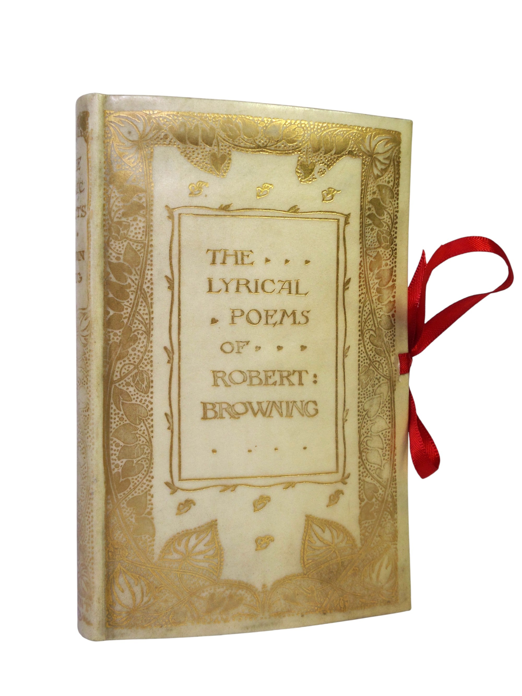 THE LYRIC POEMS OF ROBERT BROWNING EDITED BY ERNEST RHYS C.1895 FINE BINDING