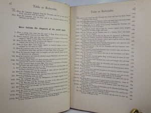 LE MORTE D'ARTHUR BY SIR THOMAS MALORY 1909 AUBREY BEARDSLEY SECOND EDITION