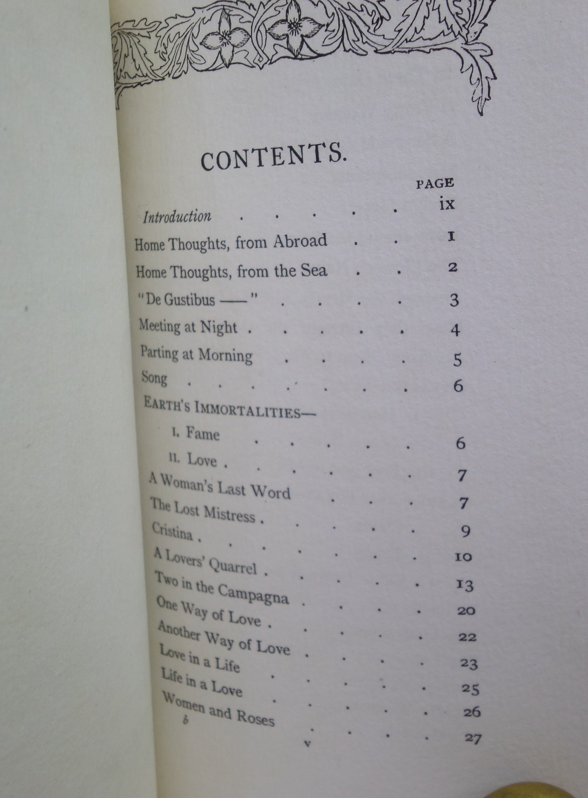 THE LYRIC POEMS OF ROBERT BROWNING EDITED BY ERNEST RHYS C.1895 FINE BINDING