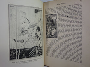 LE MORTE D'ARTHUR BY SIR THOMAS MALORY 1909 AUBREY BEARDSLEY SECOND EDITION