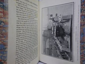 THE ROMANCE OF SUBMARINE ENGINEERING BY THOMAS CORBIN 1913 FIRST EDITION LEATHER BOUND BY RELFE