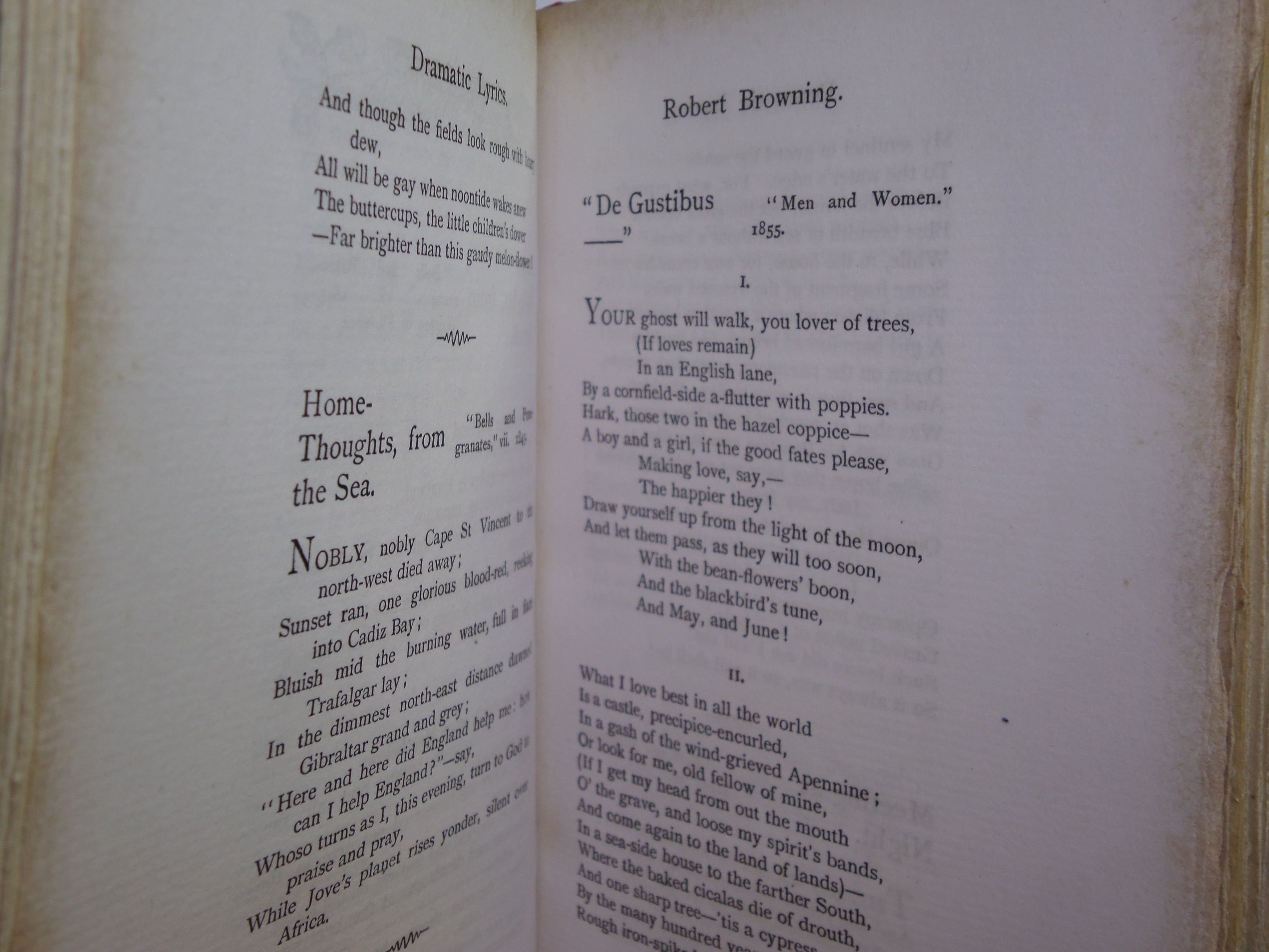 THE LYRIC POEMS OF ROBERT BROWNING EDITED BY ERNEST RHYS C.1895 FINE BINDING