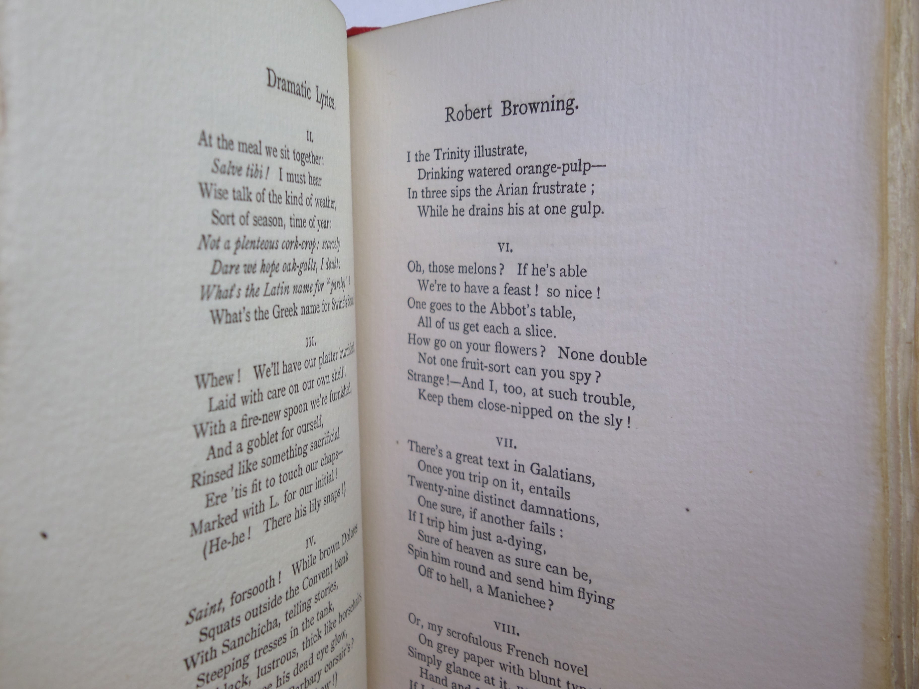 THE LYRIC POEMS OF ROBERT BROWNING EDITED BY ERNEST RHYS C.1895 FINE BINDING