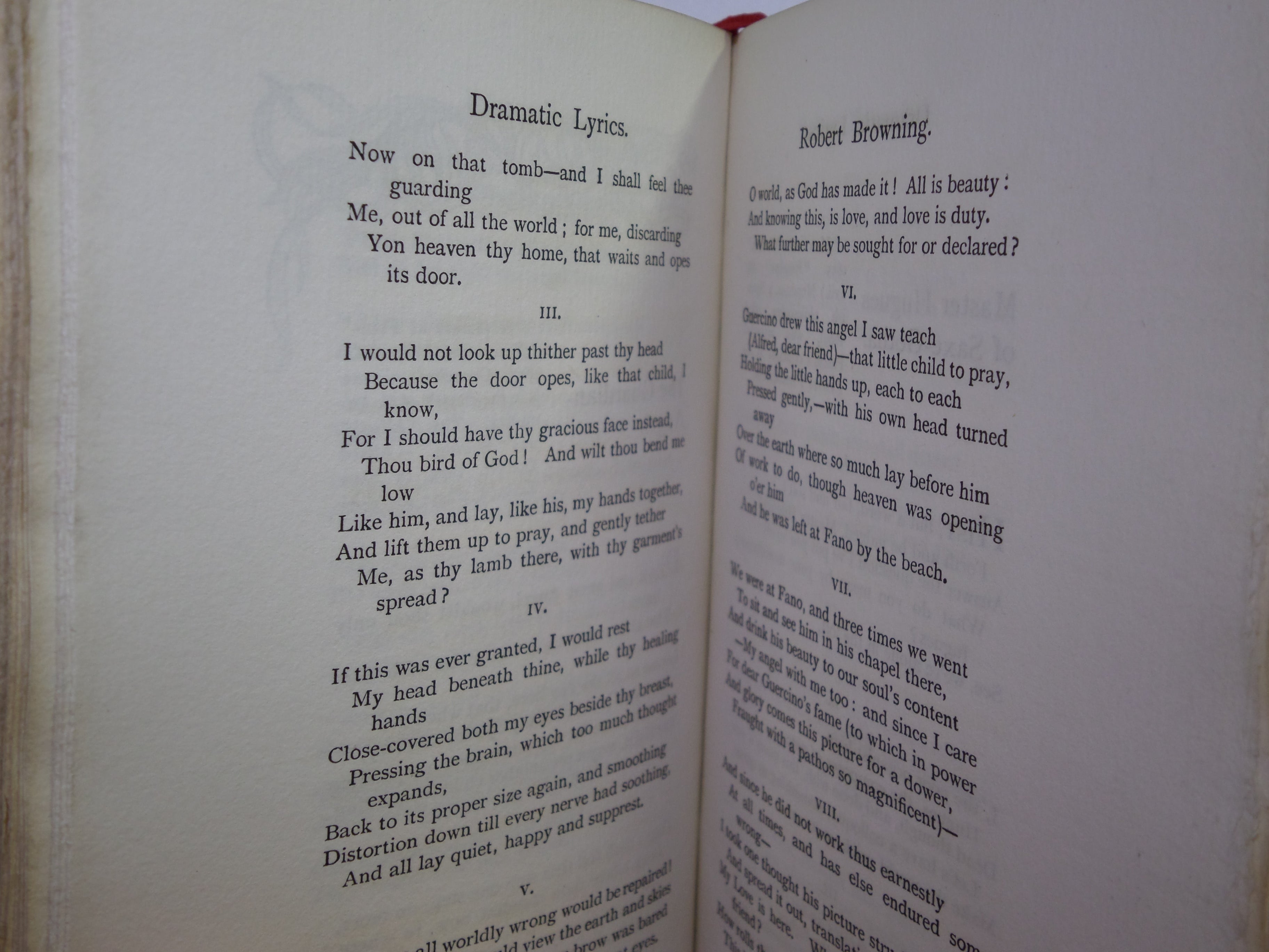 THE LYRIC POEMS OF ROBERT BROWNING EDITED BY ERNEST RHYS C.1895 FINE BINDING