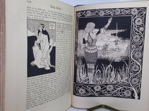 LE MORTE D'ARTHUR BY SIR THOMAS MALORY 1909 AUBREY BEARDSLEY SECOND EDITION