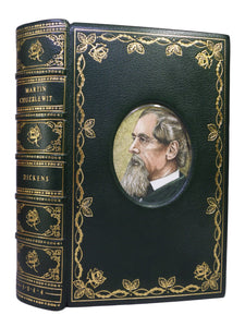 MARTIN CHUZZLEWIT BY CHARLES DICKENS 1844 FIRST EDITION, COSWAY STYLE BINDING