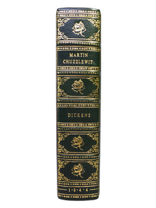 MARTIN CHUZZLEWIT BY CHARLES DICKENS 1844 FIRST EDITION, COSWAY STYLE BINDING