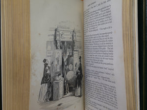 MARTIN CHUZZLEWIT BY CHARLES DICKENS 1844 FIRST EDITION, COSWAY STYLE BINDING