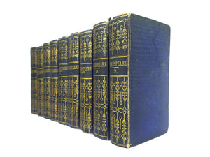 THE PLAYS OF WILLIAM SHAKESPEARE IN 9 MINIATURE VOLUMES 1825