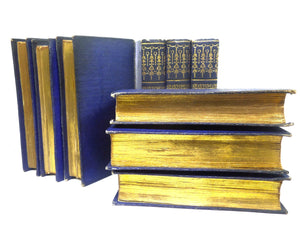 THE PLAYS OF WILLIAM SHAKESPEARE IN 9 MINIATURE VOLUMES 1825