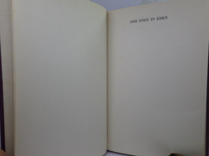 ONE FOOT IN EDEN BY EDWIN MUIR 1956 SIGNED BY AUTHOR