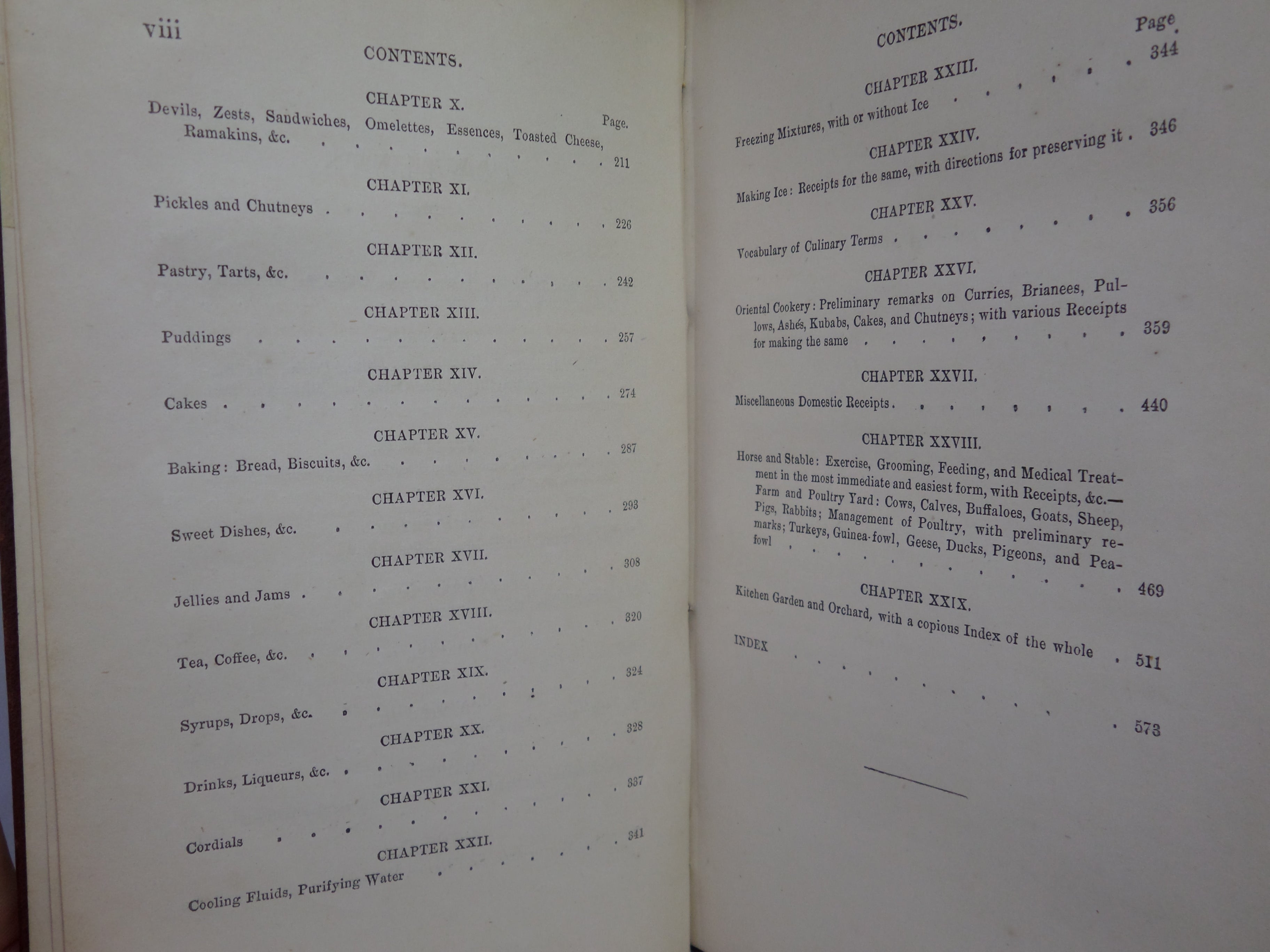 [COOKERY] INDIAN DOMESTIC ECONOMY AND RECEIPT BOOK BY ROBERT RIDDELL 1877