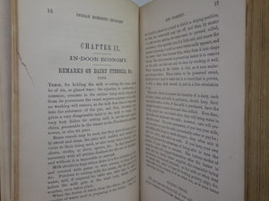 [COOKERY] INDIAN DOMESTIC ECONOMY AND RECEIPT BOOK BY ROBERT RIDDELL 1877