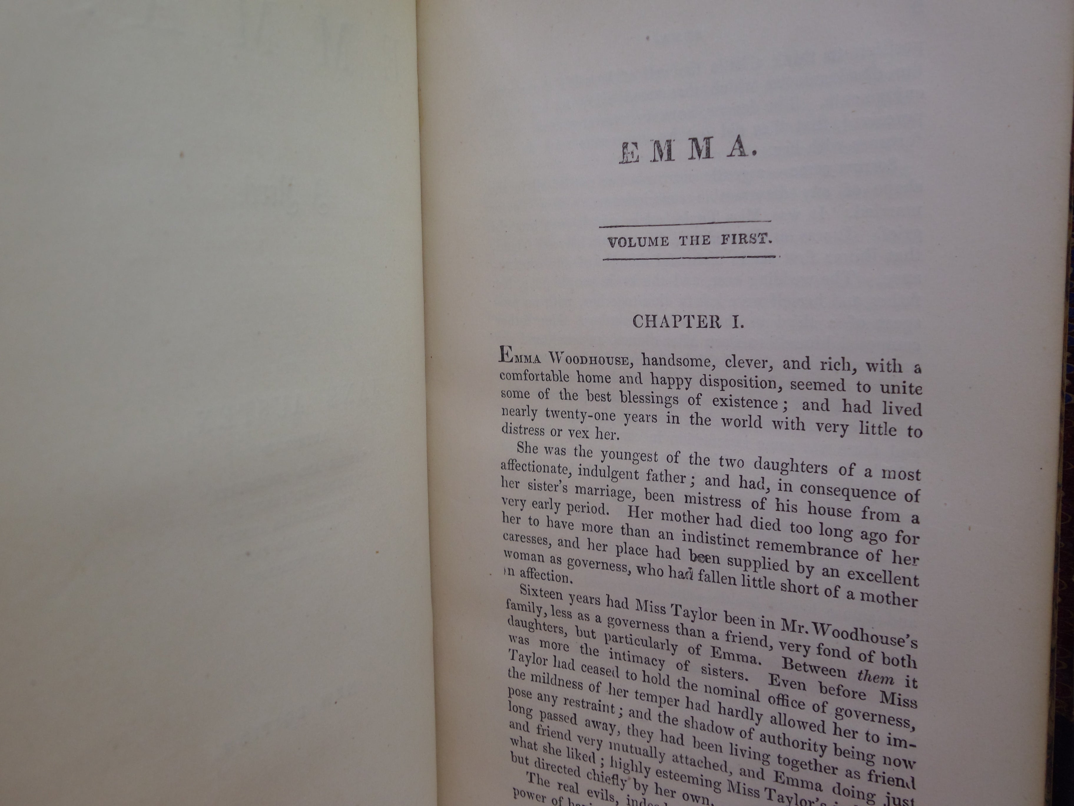 THE NOVELS OF JANE AUSTEN 1872 FINELY BOUND IN FIVE VOLUMES