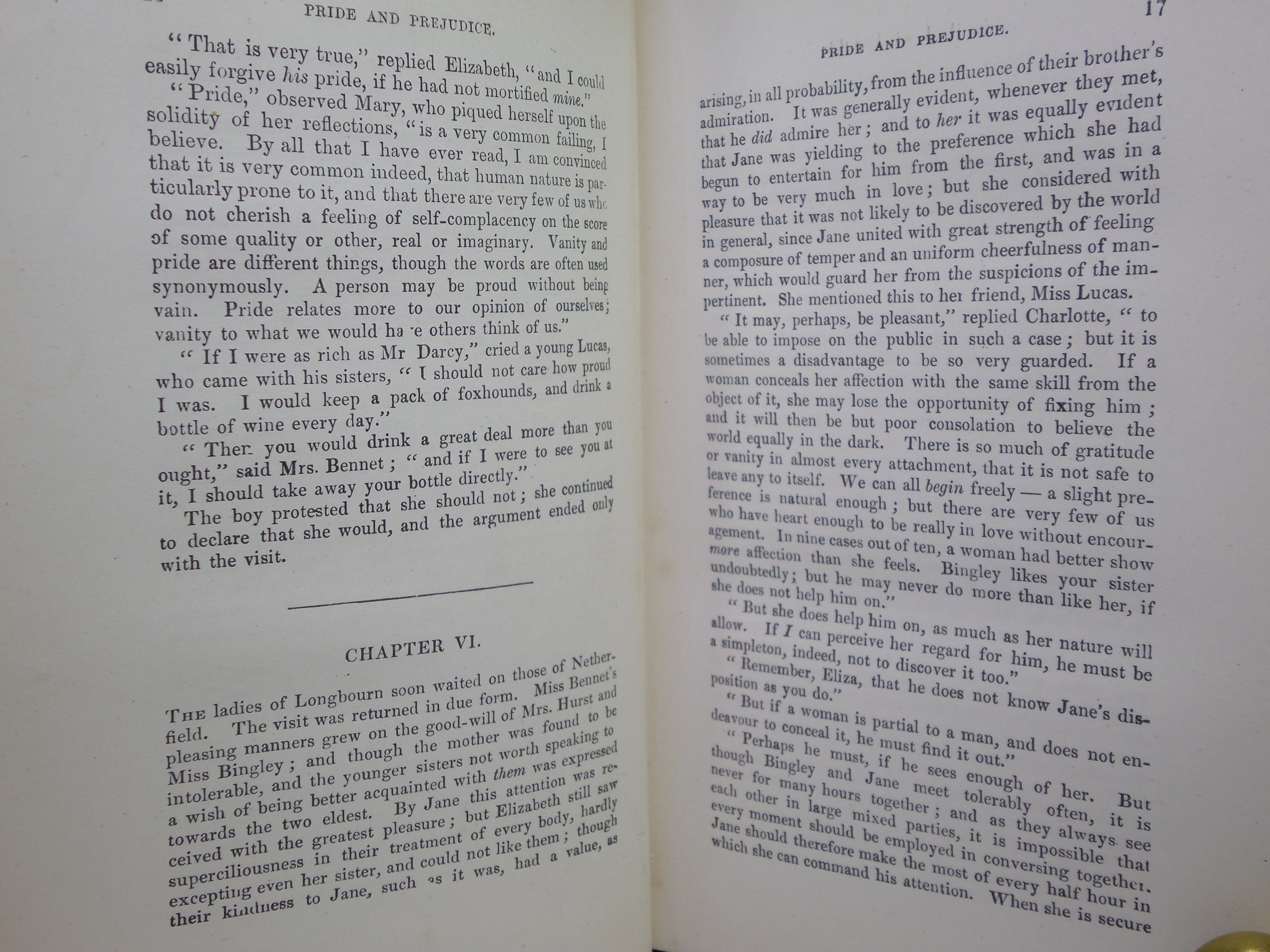 PRIDE AND PREJUDICE BY JANE AUSTEN C.1896