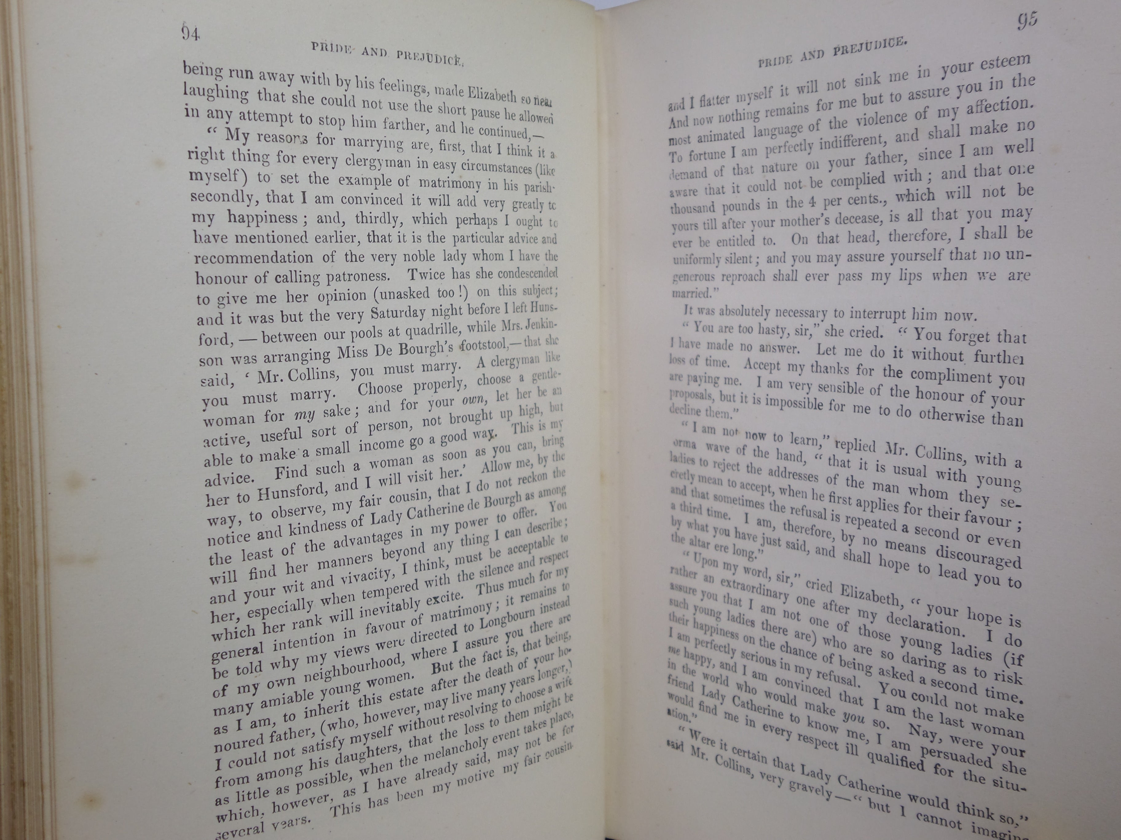 PRIDE AND PREJUDICE BY JANE AUSTEN C.1896