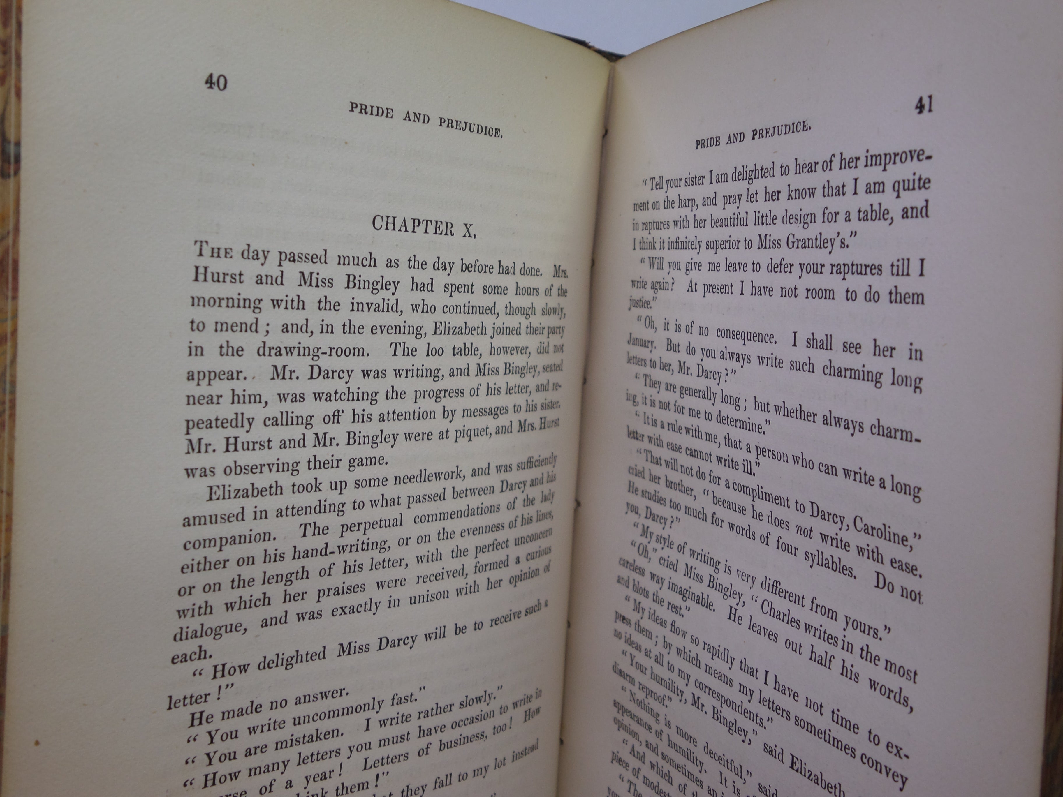 THE NOVELS OF JANE AUSTEN 1872 FINELY BOUND IN FIVE VOLUMES