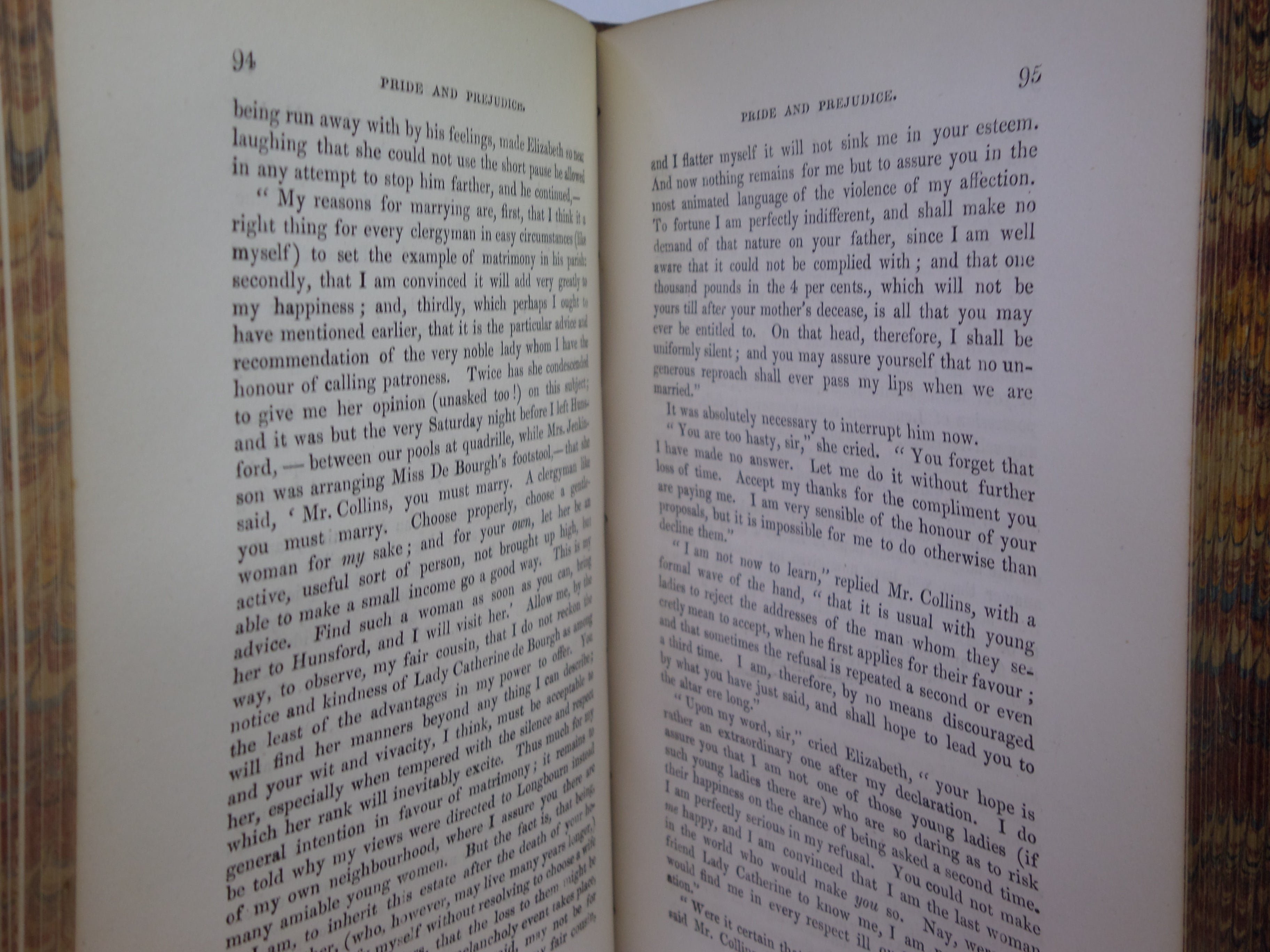 THE NOVELS OF JANE AUSTEN 1872 FINELY BOUND IN FIVE VOLUMES