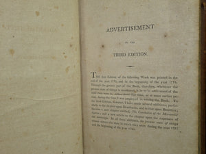 THE WEALTH OF NATIONS BY ADAM SMITH 1804 THIRD AMERICAN EDITION, LEATHER BINDING