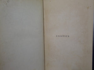 EXOTICS BY GEORGE MACDONALD 1876 FIRST EDITION