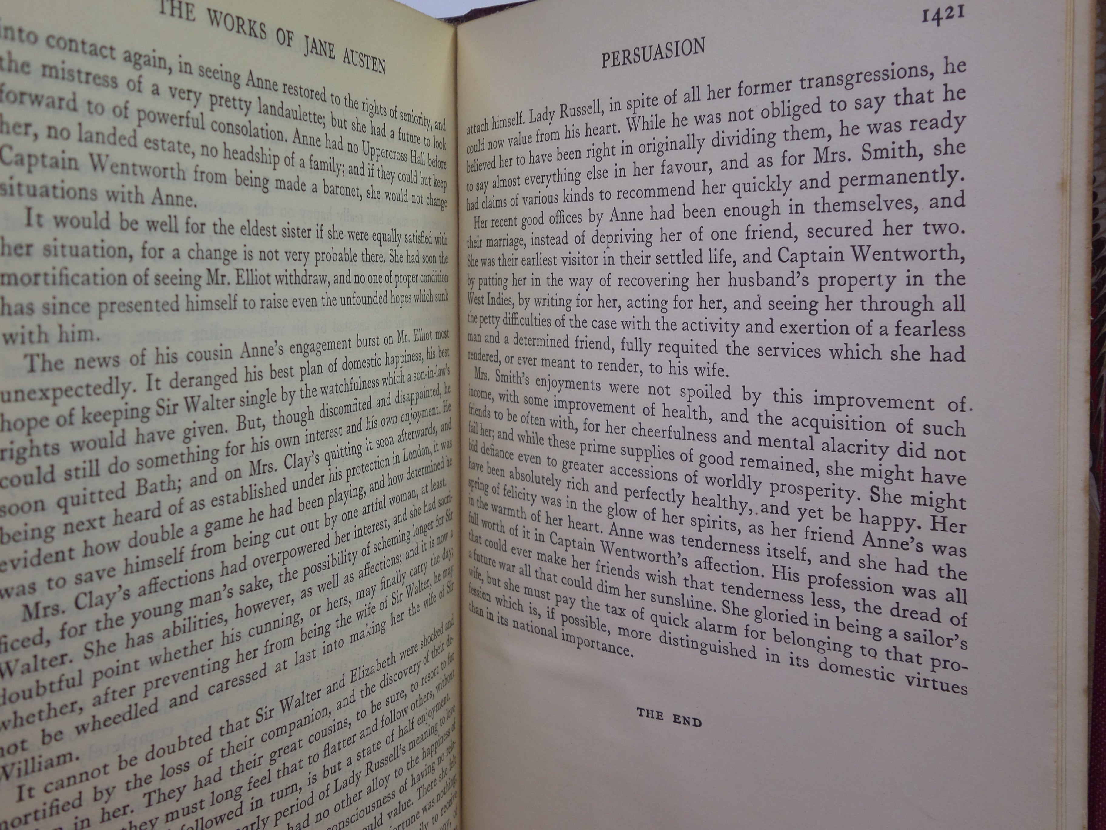THE COMPLETE NOVELS OF JANE AUSTEN 1932 FINELY BOUND BY SANGORSKI & SUTCLIFFE