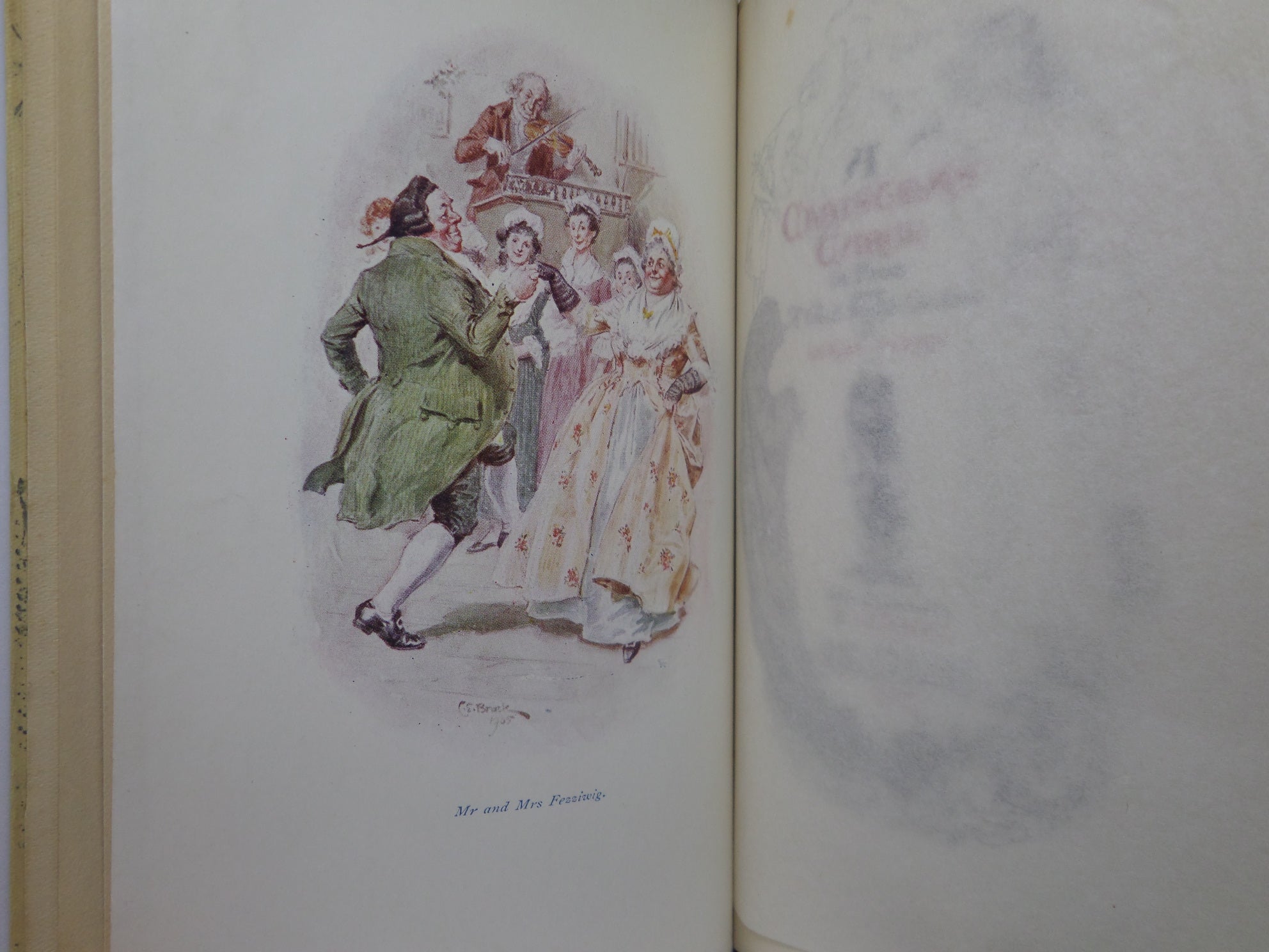 A CHRISTMAS CAROL BY CHARLES DICKENS 1905 ILLUSTRATED BY C.E. BROCK