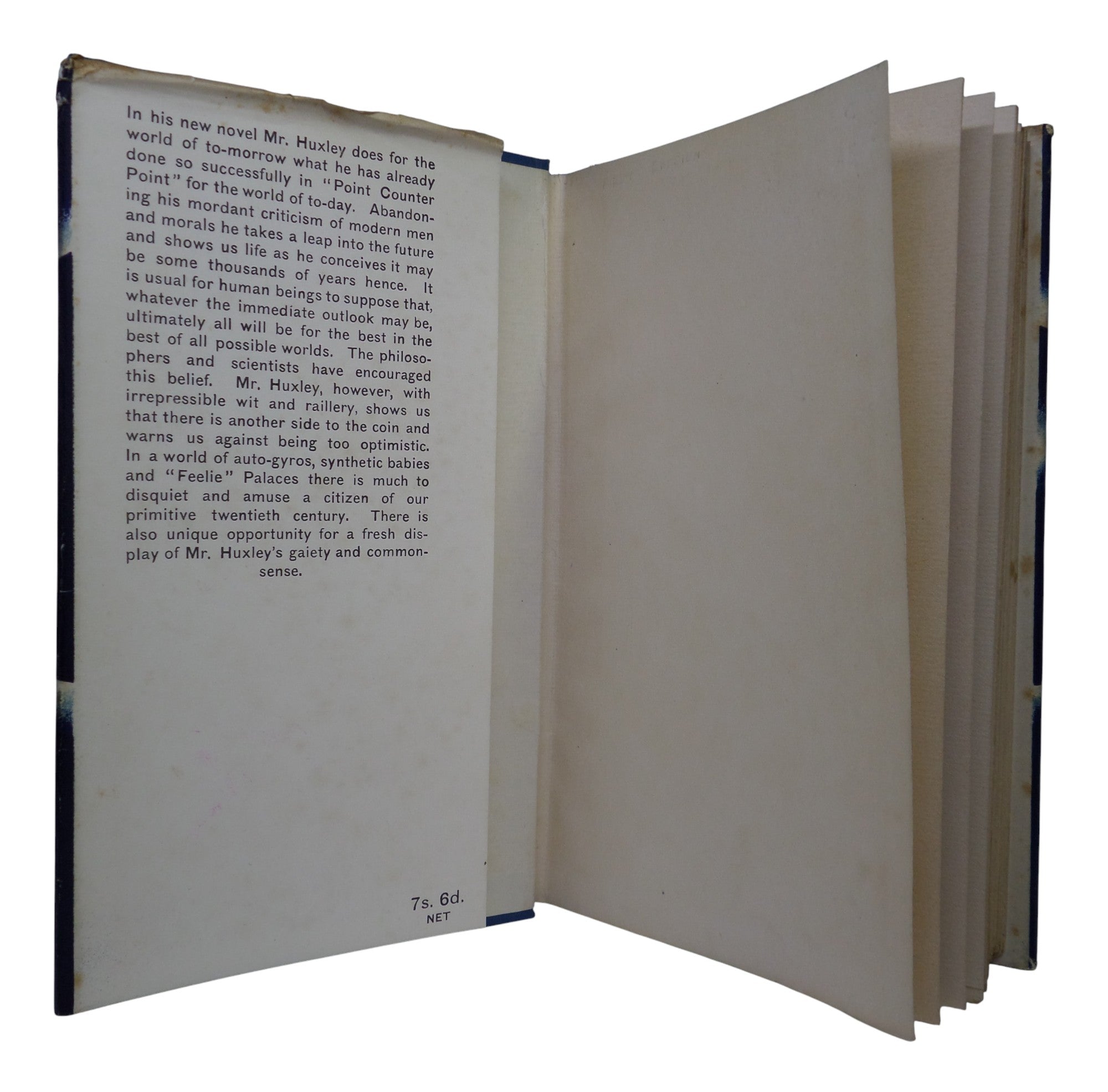 BRAVE NEW WORLD BY ALDOUS HUXLEY 1932 FIRST EDITION