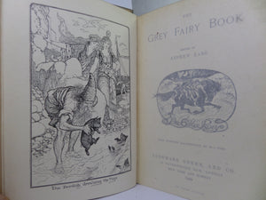 THE GREY FAIRY BOOK EDITED BY ANDREW LANG 1900 FIRST EDITION