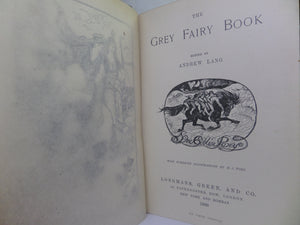 THE GREY FAIRY BOOK EDITED BY ANDREW LANG 1900 FIRST EDITION