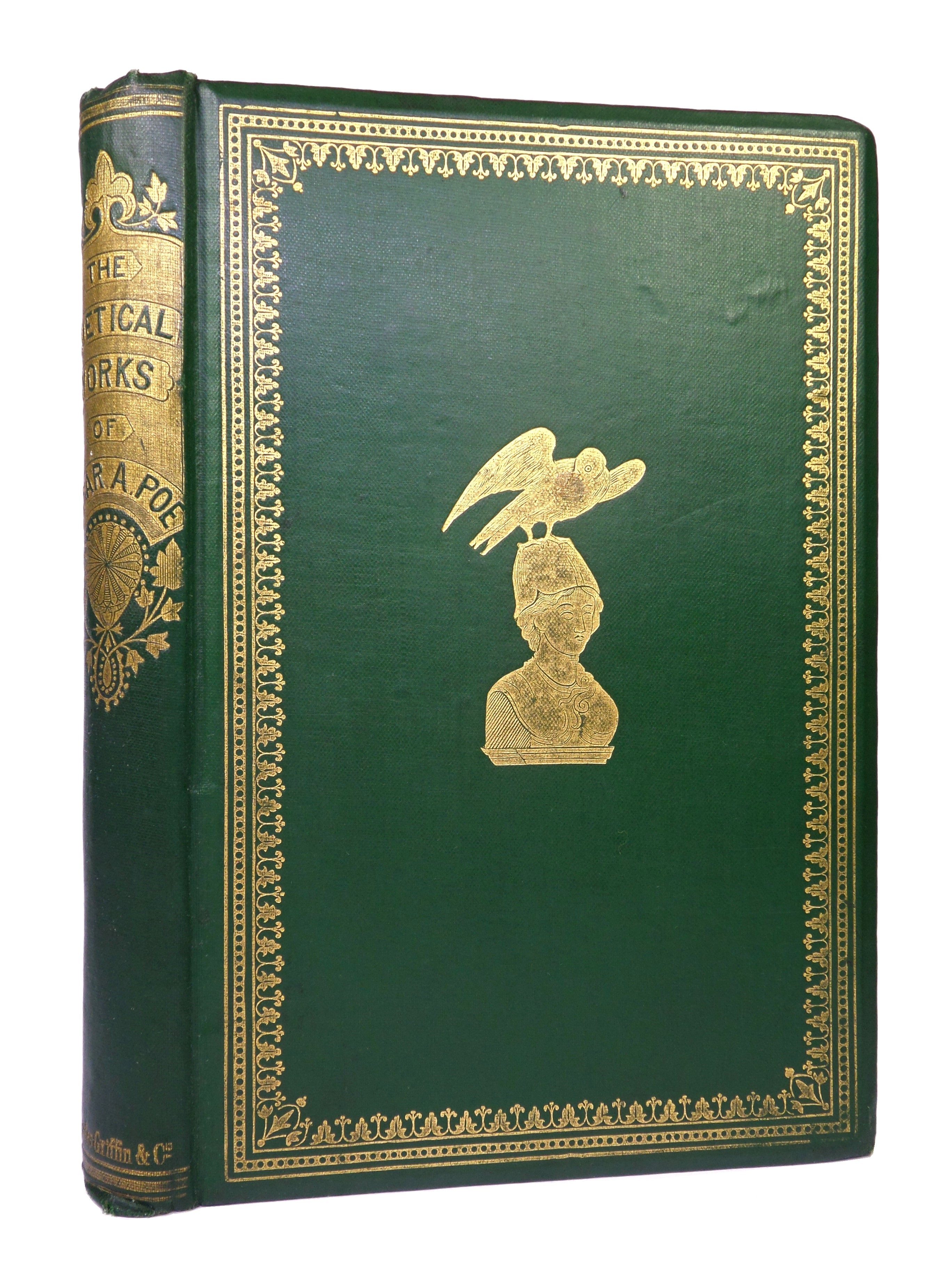 THE POETICAL WORKS OF EDGAR ALLAN POE 1852 COMPLETE EDITION ILLUSTRATED