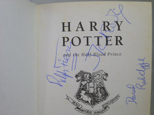 HARRY POTTER AND THE HALF-BLOOD PRINCE 2005 SIGNED BY J.K. ROWLING & CAST MEMBERS